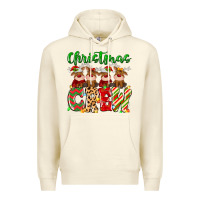 Sandshell christmas crew  deer Premium Hoodie - MaliasSmallBusiness