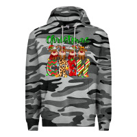 Slate Camo christmas crew  deer Premium Hoodie - MaliasSmallBusiness
