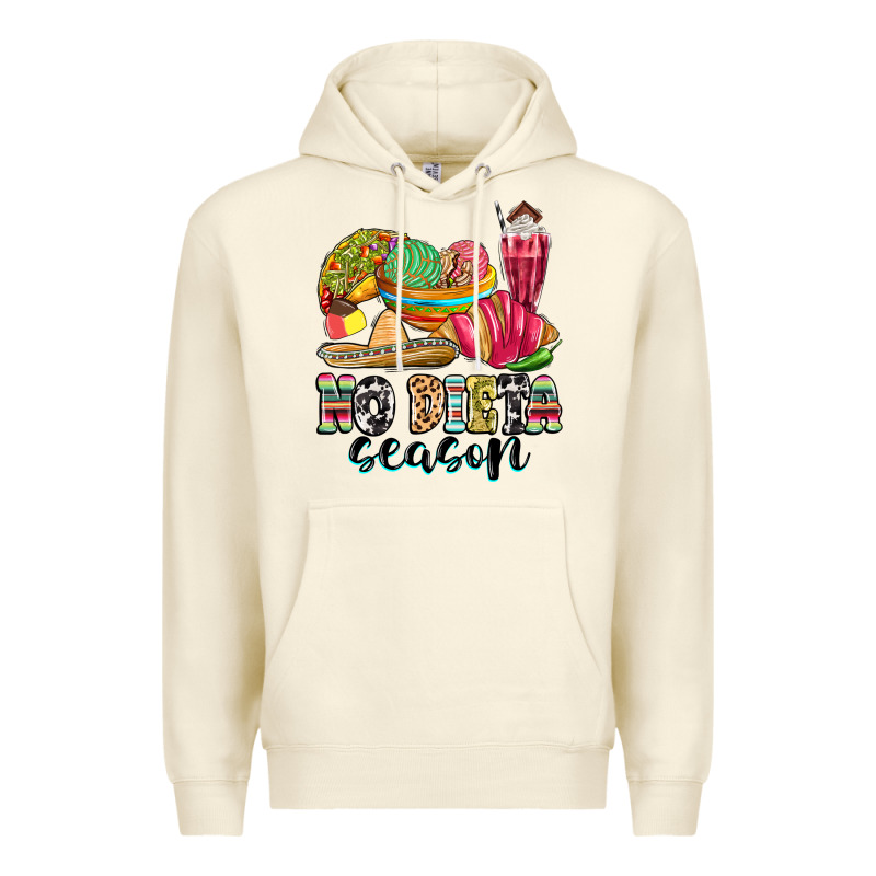 No Dieta Season Premium Hoodie by MaliasSmallBusiness | Teevron