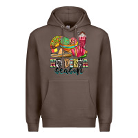 Coffee no dieta season Premium Hoodie - MaliasSmallBusiness