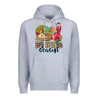 Heather Grey no dieta season Premium Hoodie - MaliasSmallBusiness
