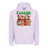 Lilac cousin crew christmas deer Premium Hoodie - MaliasSmallBusiness