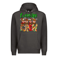 Smoke cousin crew christmas deer Premium Hoodie - MaliasSmallBusiness