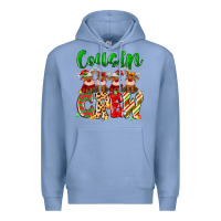 Colony Blue cousin crew christmas deer Premium Hoodie - MaliasSmallBusiness