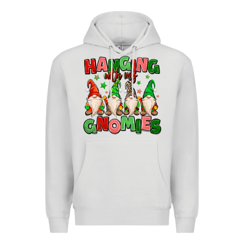 Hanging With My Gnomies Premium Hoodie by MaliasSmallBusiness | Teevron