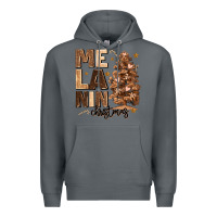 Rock melanin christmas with christmas tree Premium Hoodie - MaliasSmallBusiness