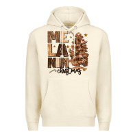 Melanin Christmas With Christmas Tree Premium Hoodie | Teevron