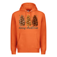 Carrot melanin christmas trees Premium Hoodie - MaliasSmallBusiness