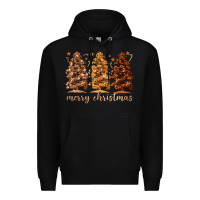 Black melanin christmas trees Premium Hoodie - MaliasSmallBusiness