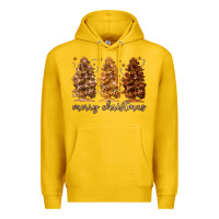 Lemon melanin christmas trees Premium Hoodie - MaliasSmallBusiness