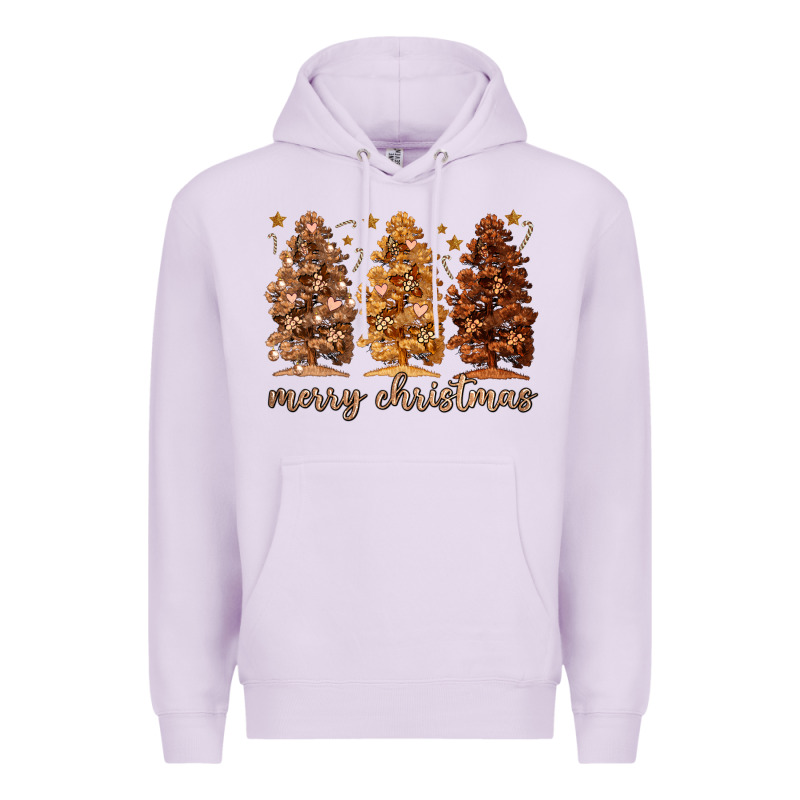 Melanin Christmas Trees Premium Hoodie by MaliasSmallBusiness | Teevron