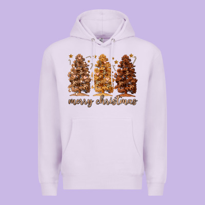 Premium Hoodie melanin christmas trees
