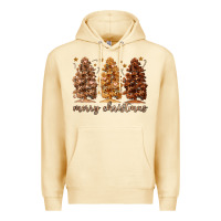Pina Colada melanin christmas trees Premium Hoodie - MaliasSmallBusiness