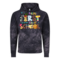 Cloud Black happy first day of school Vintage Hoodie - AdoDesignShop