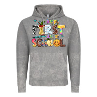 Cloud Rock happy first day of school Vintage Hoodie - AdoDesignShop