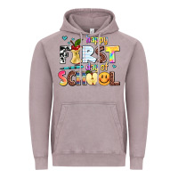 Vintage Zinc happy first day of school Vintage Hoodie - AdoDesignShop