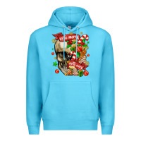 Ocean Blue sorta merry sorta scary Premium Hoodie - MaliasSmallBusiness