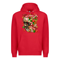 Red sorta merry sorta scary Premium Hoodie - MaliasSmallBusiness