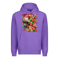Purple sorta merry sorta scary Premium Hoodie - MaliasSmallBusiness
