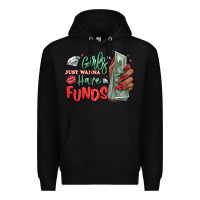 Black girls just wanna have funds Premium Hoodie - MaliasSmallBusiness