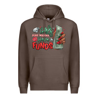 Coffee girls just wanna have funds Premium Hoodie - MaliasSmallBusiness