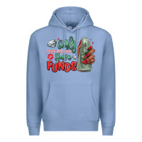 Colony Blue girls just wanna have funds Premium Hoodie - MaliasSmallBusiness