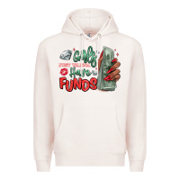 Pale Pink girls just wanna have funds Premium Hoodie - MaliasSmallBusiness