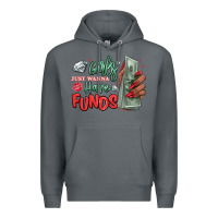 Rock girls just wanna have funds Premium Hoodie - MaliasSmallBusiness