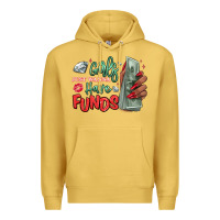 Antique Gold girls just wanna have funds Premium Hoodie - MaliasSmallBusiness
