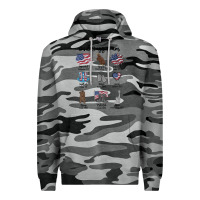 Slate Camo god says i am Premium Hoodie - MaliasSmallBusiness