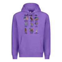 Purple god says i am Premium Hoodie - MaliasSmallBusiness