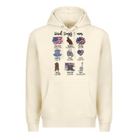 Sandshell god says i am Premium Hoodie - MaliasSmallBusiness
