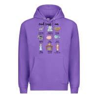 Purple god says i am Premium Hoodie - MaliasSmallBusiness