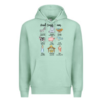 Seafoam god says i am Premium Hoodie - MaliasSmallBusiness