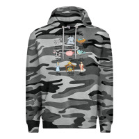 Slate Camo god says i am Premium Hoodie - MaliasSmallBusiness