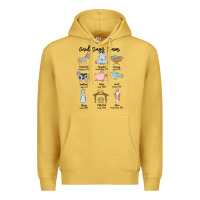 Antique Gold god says i am Premium Hoodie - MaliasSmallBusiness