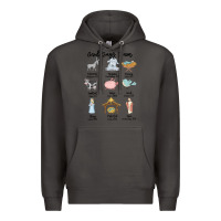 Smoke god says i am Premium Hoodie - MaliasSmallBusiness