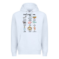 White god says i am Premium Hoodie - MaliasSmallBusiness