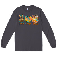 Smoke peace love fall Long Sleeve Tee - BarkalooDesign