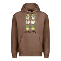 Chestnut lucky vibes Premium Hoodie - MaliasSmallBusiness