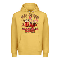 Antique Gold hot cocoa and christmas movies Premium Hoodie - MaliasSmallBusiness