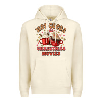 Sandshell hot cocoa and christmas movies Premium Hoodie - MaliasSmallBusiness