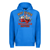 True Royal hot cocoa and christmas movies Premium Hoodie - MaliasSmallBusiness