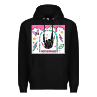 Black some days i rock it Premium Hoodie - MaliasSmallBusiness