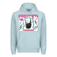 Blue Mist some days i rock it Premium Hoodie - MaliasSmallBusiness