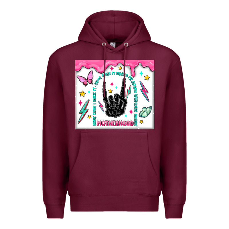 Some Days I Rock It Premium Hoodie by MaliasSmallBusiness | Teevron