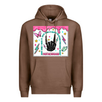 Chestnut some days i rock it Premium Hoodie - MaliasSmallBusiness