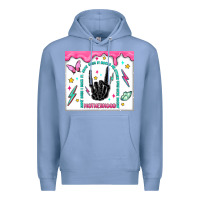 Colony Blue some days i rock it Premium Hoodie - MaliasSmallBusiness