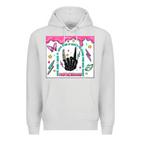Dove Grey some days i rock it Premium Hoodie - MaliasSmallBusiness