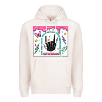 Pale Pink some days i rock it Premium Hoodie - MaliasSmallBusiness